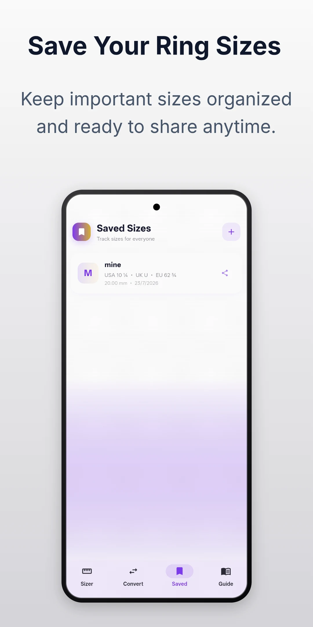 Ring Sizer: Find Perfect Fit screenshot
